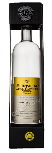 vodka summum lemon водка суммум лимонная в п\у 1.75л