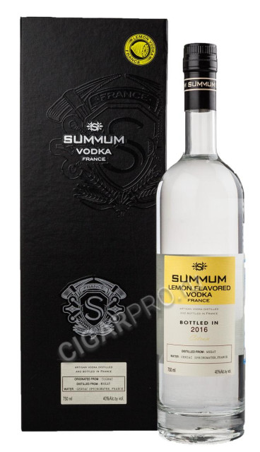 vodka summum lemon водка суммум лимонная в п\у