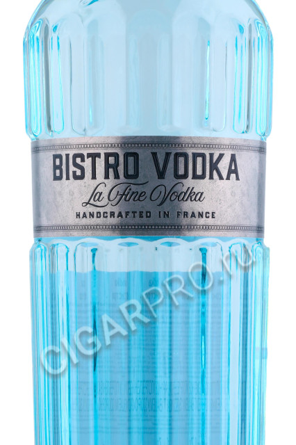 этикетка vodka bistro 0.7л