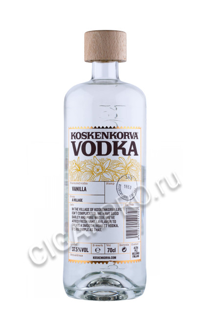 водка koskenkorva vanilla 0.7л