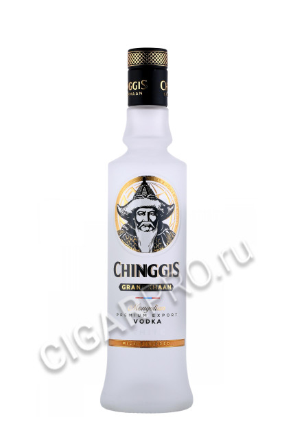 водка chinggis grandkhaan white 0.5л