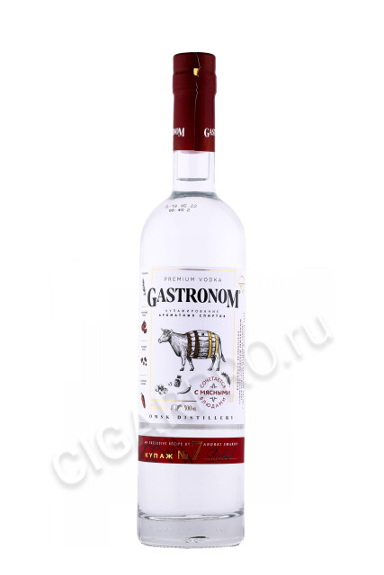водка gastronom blend №7 for meat dishes 0.5л
