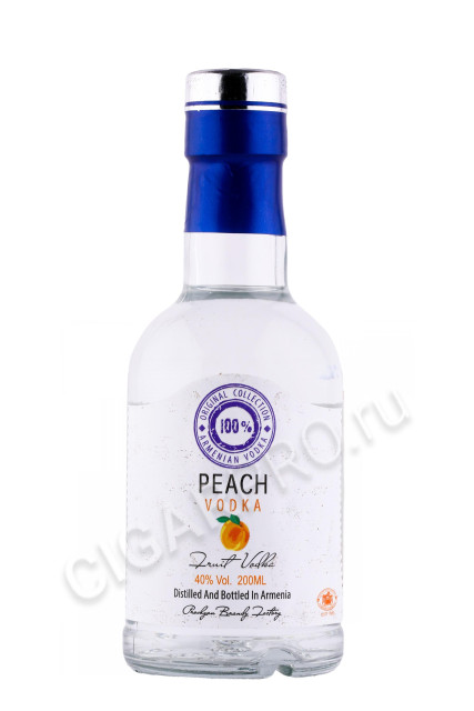 водка hent peach 0.2л