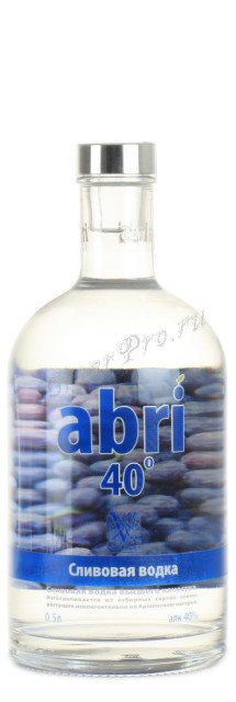 abri водка сливовая абри 0.5l