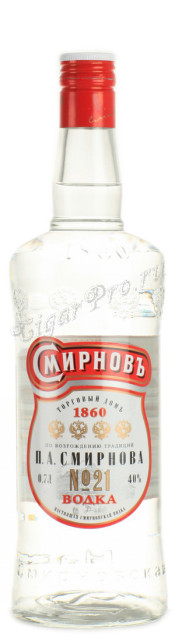 smirnoff №21 водка смирновъ 21 0.7 л.