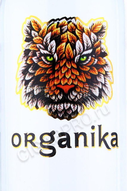 этикетка водка organika 0.5л