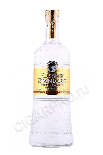 водка russian standard gold 1.75л