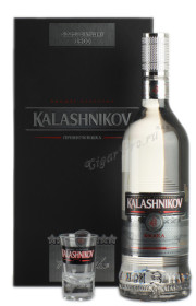 kalashnikov premium водка калашников премиум 0.7l в п/у + 3 рюмки