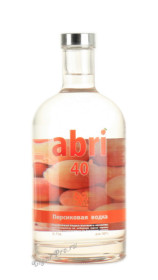 abri водка персиковая абри 0.75l