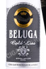 этикетка водка beluga gold line 0.5л