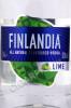 этикетка водка finlandia lime 0.7л