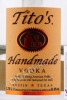 этикетка водка titos handmade vodka 1.75л