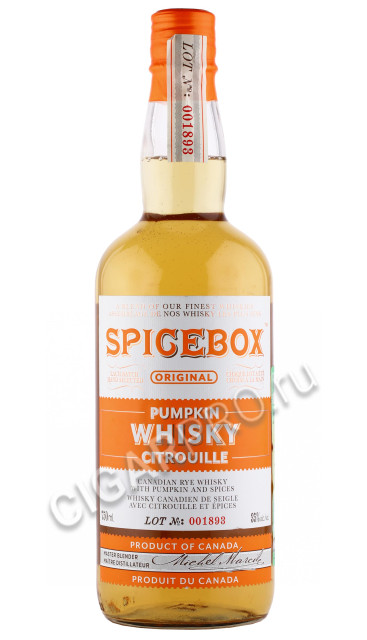 виски spicebox pumpkin 0.75л