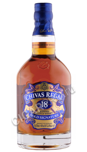 виски chivas regal 18 years 0.7л