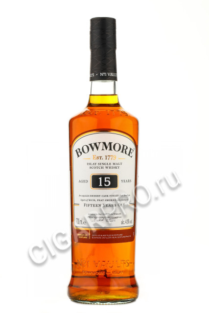 виски bowmore 15 year