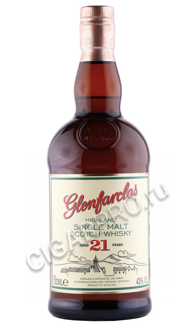 виски glenfarclas 21 years old 0.7л