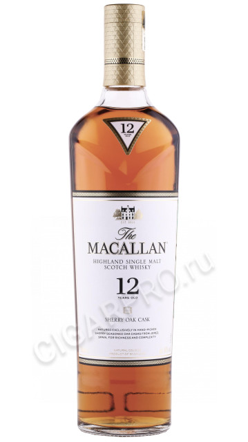 виски macallan 12 years sherry oak 0.7л