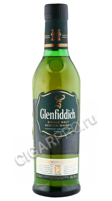 виски glenfiddich 12 years old 0.5л