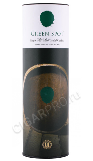 подарочная туба виски green spot 0.7л