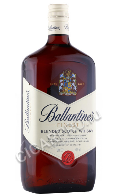 виски ballantines finest 1л