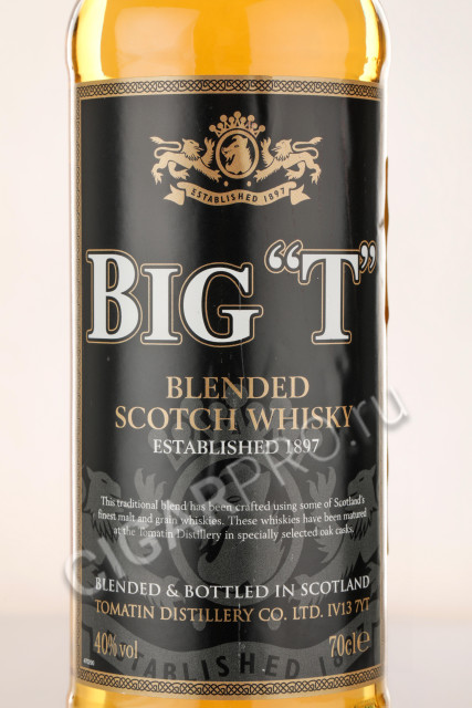 этикетка tomatin big t