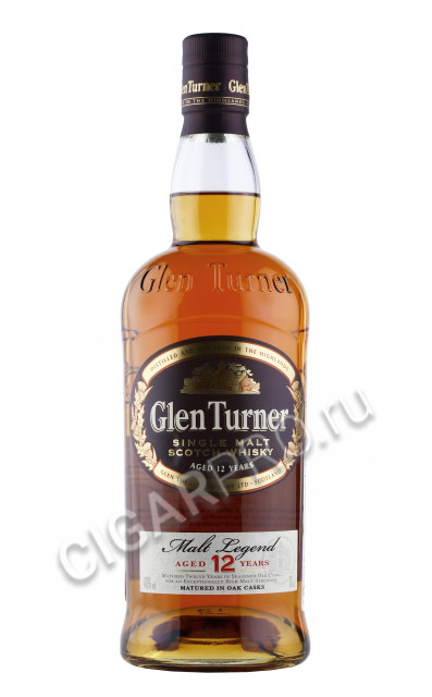 виски glen turner 12 years 0.7л