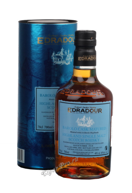 edradour barolo cask matured виски эдраду бароло каск мачьюред в тубе