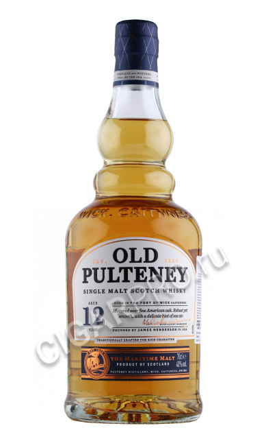 виски old pulteney 12 years 0.7л