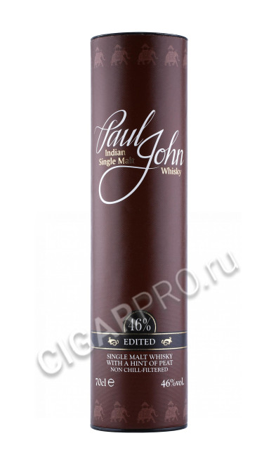 подарочная туба виски paul john edited 0.7л