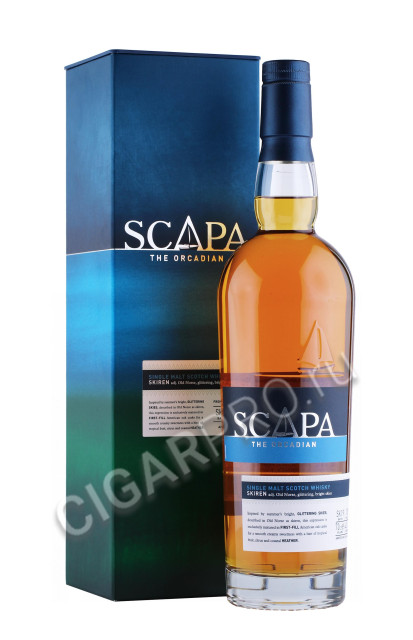 виски scapa skiren 0.7л в подарочной упаковке