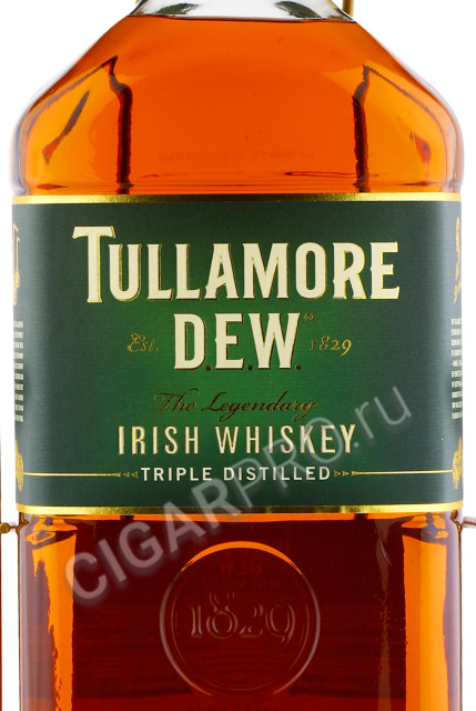 этикетка виски tullamore dew 4.5л