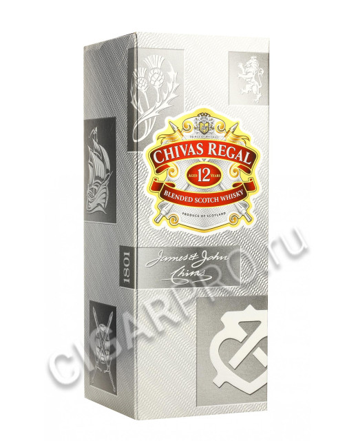 подарочная упаковка chivas regal 12 years 375 ml