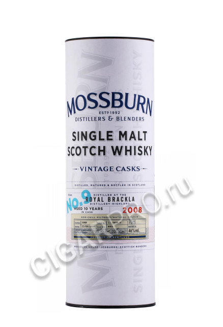 туба mossburn vinatsge casks royal brackla 0.7л