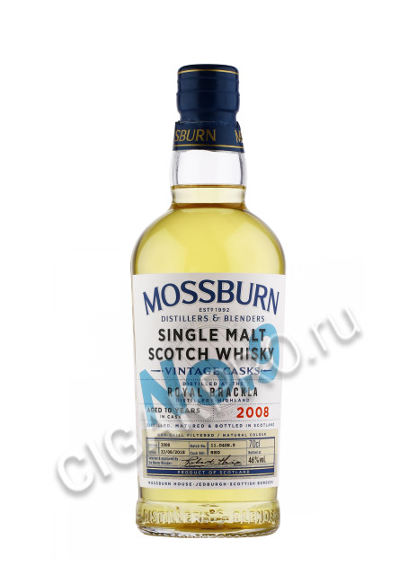 виски mossburn vinatsge casks royal brackla 0.7л