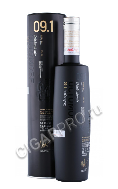 виски bruichladdich octomore 09.1 masterclass 0.7л в подарочной тубе