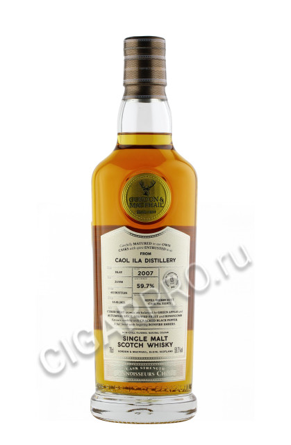 виски caol ila connoisseur s choice cask strength 2007 0.7л