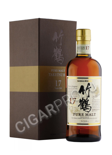 nikka taketsuru pure malt 17 years виски никка такетсуру пьюэ молт 17 лет 0.7л в подарочной упаковке