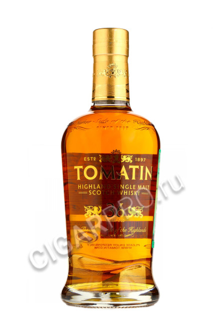 шотландский виски tomatin 36