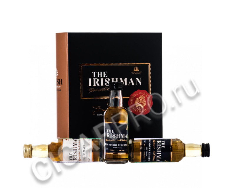 the irishman founders reserve + the irishman single malt купить виски зе айришмен фаундерс резерв + виски зе айришмен сингл молт цена