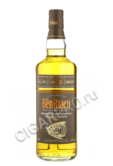 benriach peated cask strength batch 1