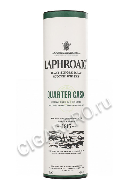 подарочная упаковка laphroaig quarter cask