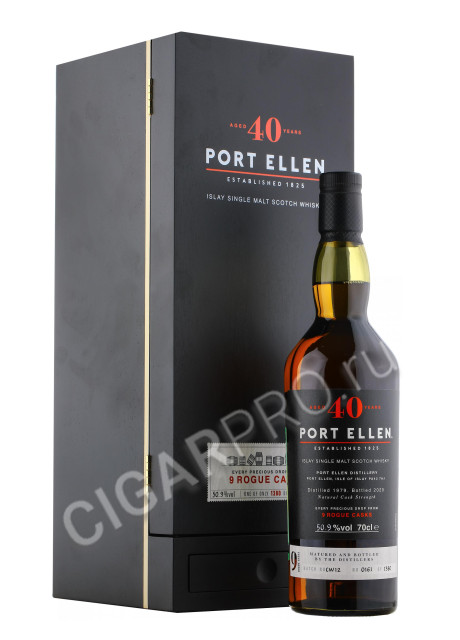 port ellen 40 year old 9 rogue casks купить виски порт эллен 40 лет 9 историй цена