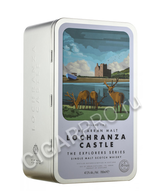 подарочная туба arran lochranza castle 21 years old