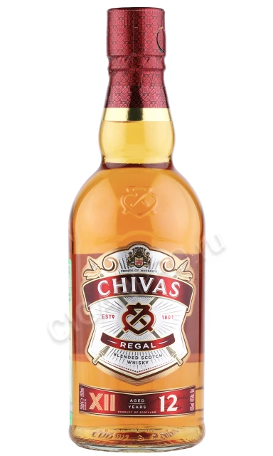 Виски Чивас Ригал 12 лет 0.5л