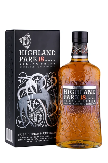 Виски Хайленд Парк 18 лет 0.7л в подарочной упаковке