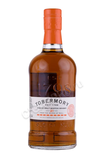 Виски Тобермори 21 год 0.7л