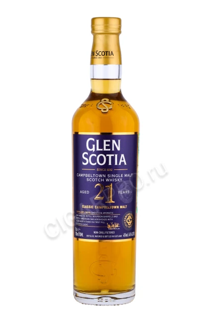 Виски Глен Скотиа 21 год 0.7л