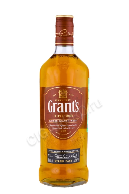 Виски Грантс Трипл Вуд 0.75л