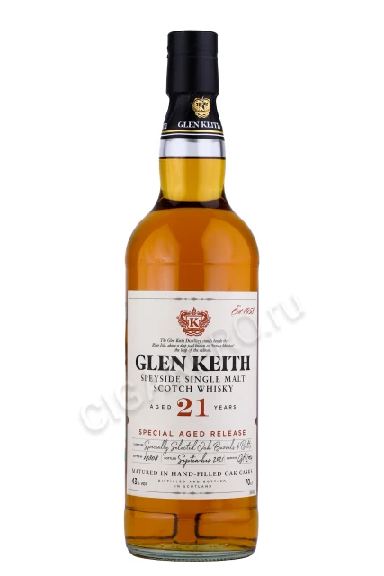 Виски Глен Кит 21 год 0.7л