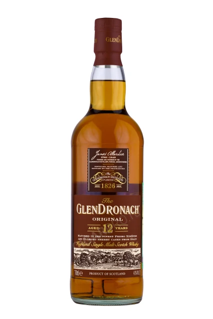 Виски ГленДронах 12 лет Ориджинал 0.7л